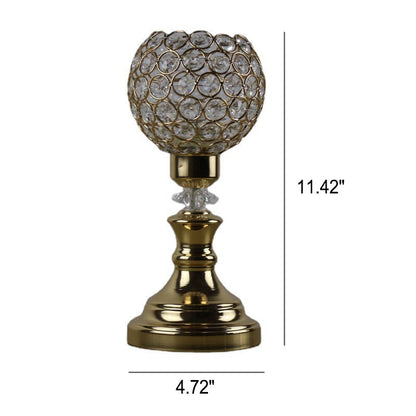 Vivolux | Europäische Luxus-Kristallball 1-Licht Kunst-Tischlampe