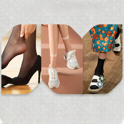 Vivolux | Knöchelhohe klare Damensocken (10 Paare)