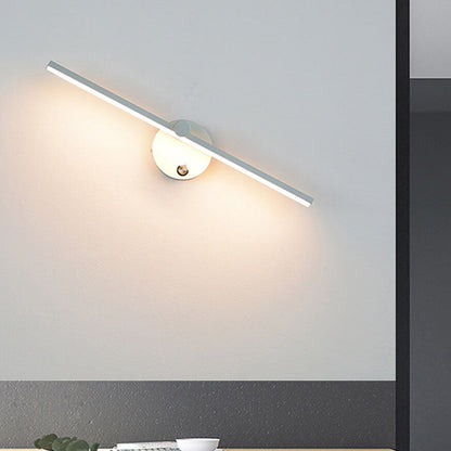Vivolux | Nordic Minimalist Aluminium Lange Bar Schalter LED Spiegel Wandleuchte Lampe