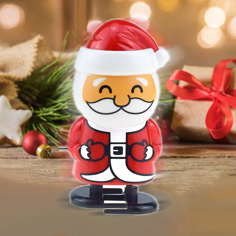 Vivolux | 🎅Weihnachts-Wickelspielzeug, Nikolausstiefel-Geschenke, sortierte hüpfende gehende Aufziehspielzeuge