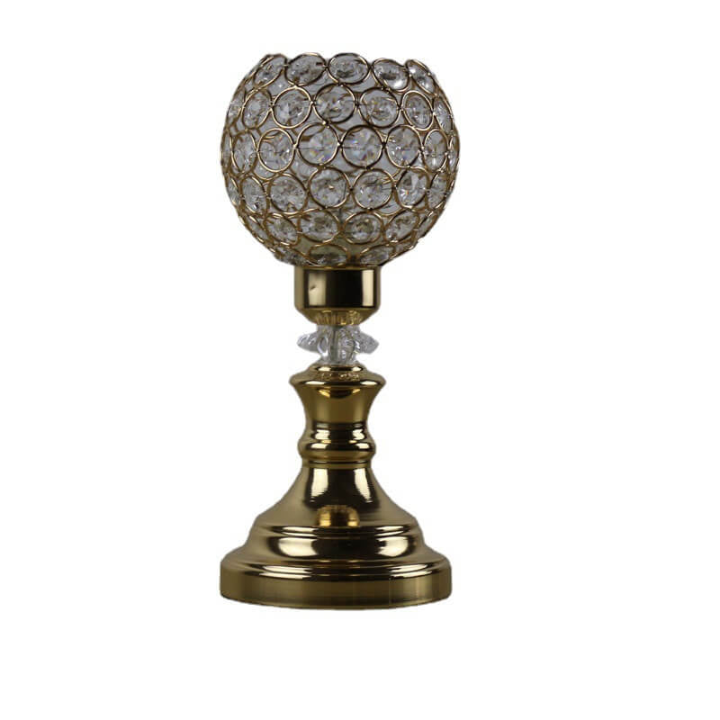 Vivolux | Europäische Luxus-Kristallball 1-Licht Kunst-Tischlampe