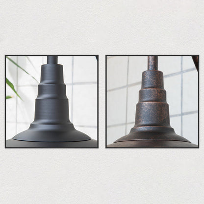 Vivolux | Noctura Classic Wandlampe | Vintage Design | Eisenrahmen mit Rundem Glasschirm | 1-Licht Esszimmerbeleuchtung