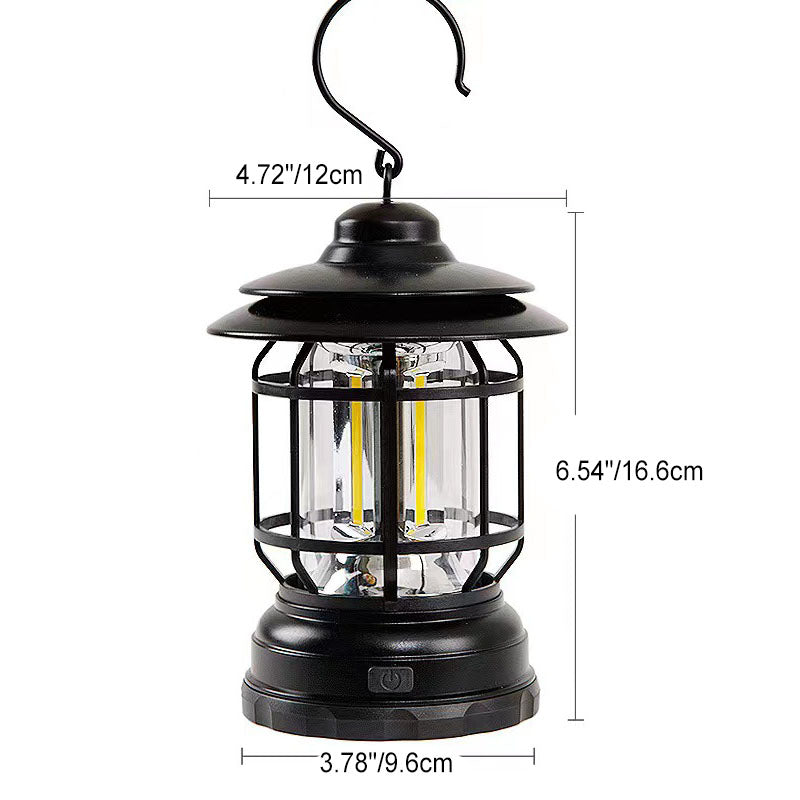 Vivolux | Zeitgenössische Industrie Tragbare USB Aufladbare Campinglampe Pferdelampe Für Outdoor