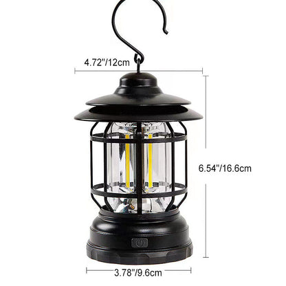 Vivolux | Zeitgenössische Industrie Tragbare USB Aufladbare Campinglampe Pferdelampe Für Outdoor