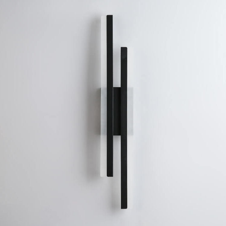 Vivolux | LuxLine Moderne LED Wandlampe | Minimalistisches Design | Eisen & Acryl | Dimmbares Licht