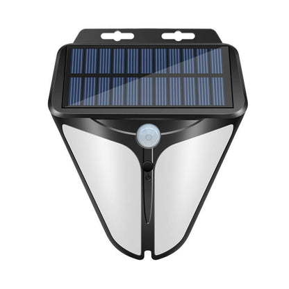 Vivolux | Solar Intelligente Dreieck Außen wasserdichte Körper Sensor Patio LED Wandleuchte