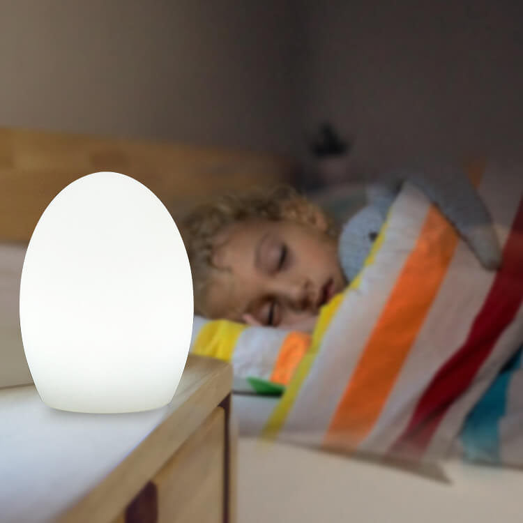 Vivolux | RGB ABS Eiformige LED Dekorative Tischlampe