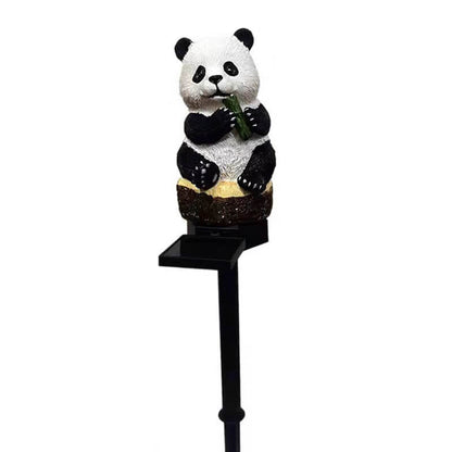 Vivolux | Solarharz Panda Outdoor wasserdichte Patioschmuckbodenstecklicht