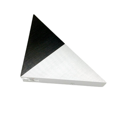 Vivolux | TriLumina Prisma LED Wandleuchte | Kreatives Pyramidendesign | Aluminium & Acryl | Farbige Lichtoptionen