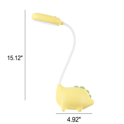 Vivolux | Wiederaufladbare LED-Schreibtischlampe mit Cartoon-Dinosaurier-Augenpflege