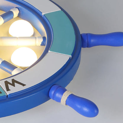 Vivolux | NautiGlow Kinderzimmer LED Deckenlampe | Segelboot-Design | Cartoon-Stil | Stimmungsvolle Beleuchtung