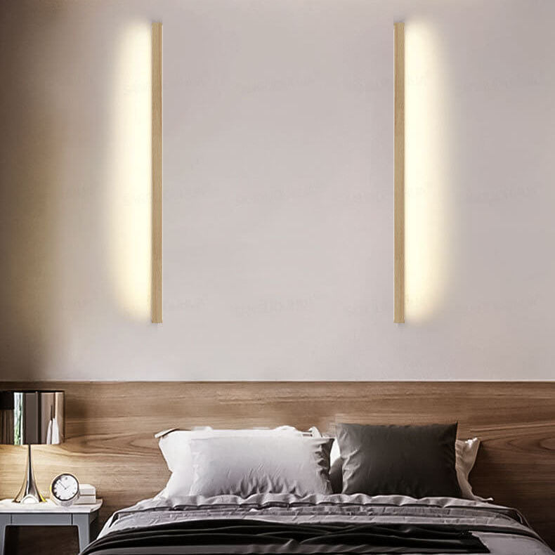 Vivolux | ZenBeam Japanische LED Wandleuchte | Massivholz Design | Moderne Akzentbeleuchtung