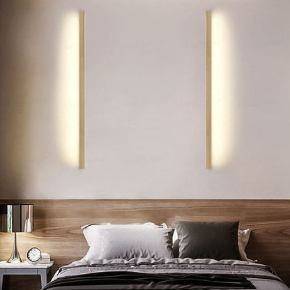 Vivolux | ZenBeam Japanische LED Wandleuchte | Massivholz Design | Moderne Akzentbeleuchtung