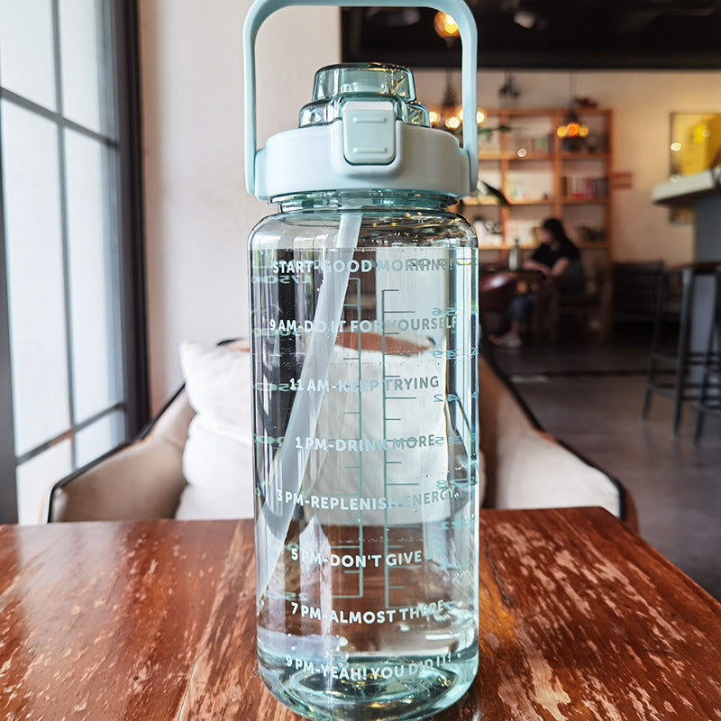Vivolux | Großer Plastikbecher Tragbare Wasserflasche
