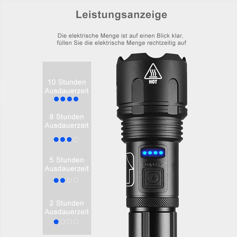 Vivolux | Wasserdichte militärische Lasertaschenlampe