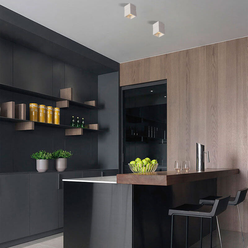 Vivolux | IlluVega Faltbare LED Deckenlampe | Modernes Design | Semi-Flush-Mount | Beleuchtung für Zuhause