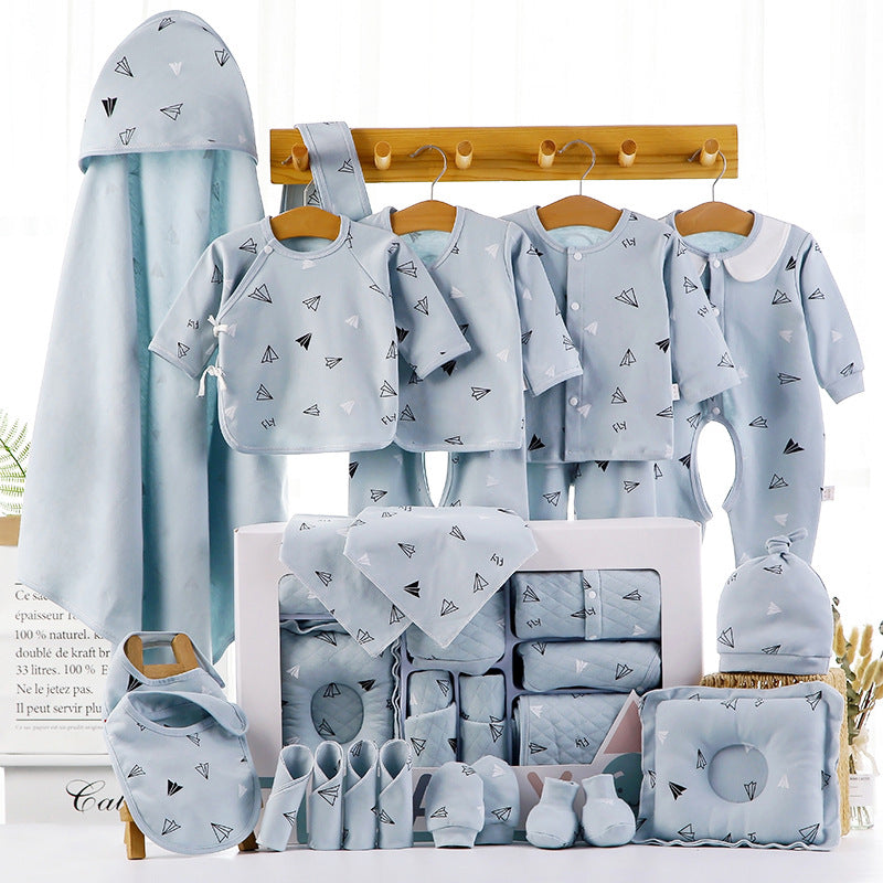 Vivolux | Baby-Geschenkbox-Set aus Baumwolle für Neugeborene