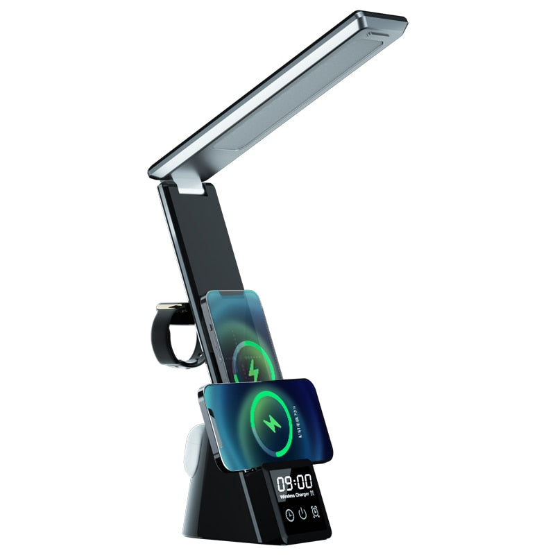 Vivolux | Schreibtischlampe mit kabellosem Ladegerät