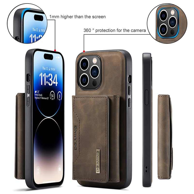 Vivolux | 2-in-1-iPhone-Hülle mit abnehmbarer Brieftasche