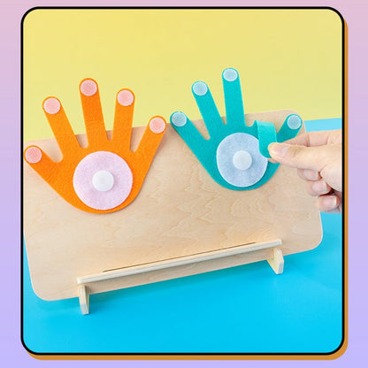 Vivolux | 1 Set Fingerzählen-Mathematik Montessori-Spielzeuge