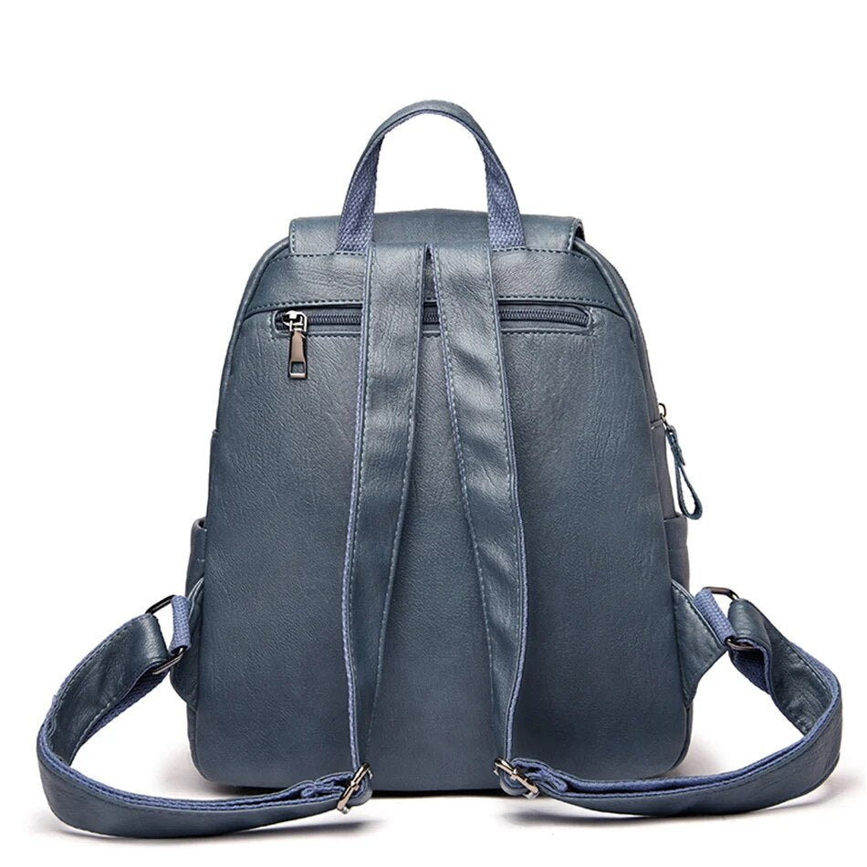 Vivolux | Leder Rucksack für Damen