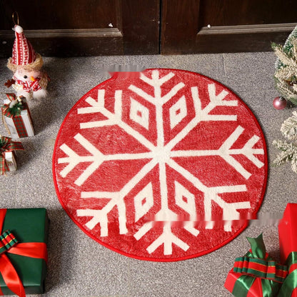 Vivolux | Weihnachts-Kaschmir-ähnlicher Teppich Pflegeleicht