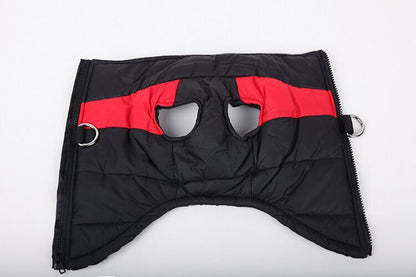 Winter Warme Wasserdichte Hundeweste mit Reißverschluss (Gr.S-7XL)
