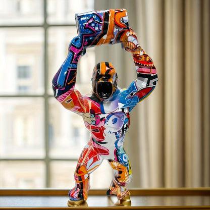 Vivolux | Luxus-Graffiti-Donkey-Kong-Fass-Skulptur