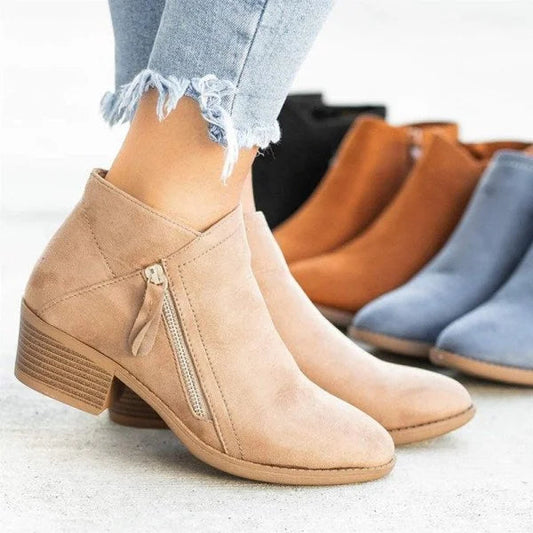 Vivolux | Orthopädische Damenstiefel aus Leder