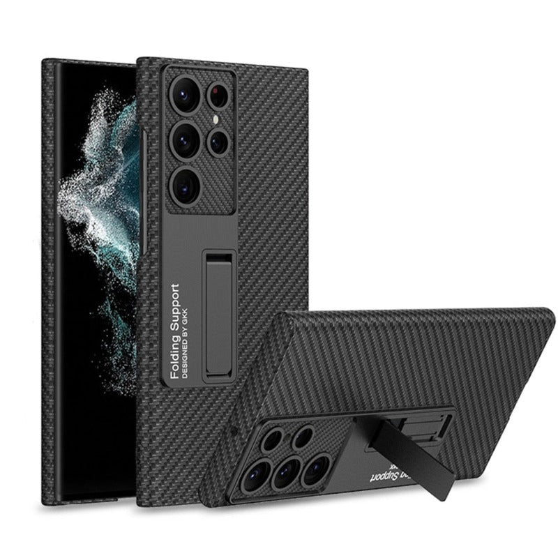 Vivolux | Luxuriöse, ultradünne Leder-Telefonhülle, stoßfest, für Samsung Galaxy 23