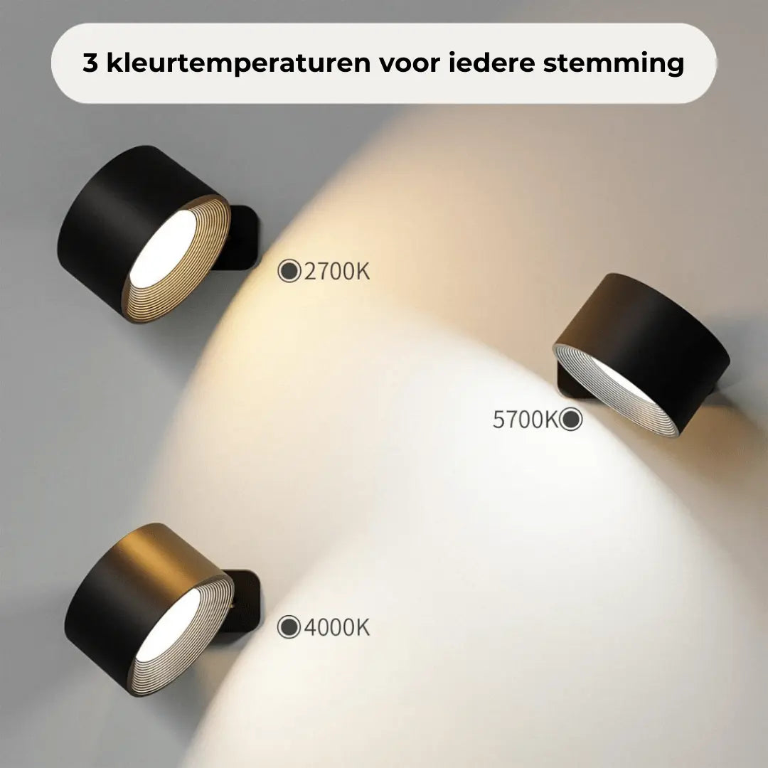 Vivolux | Wandlampe Wiederaufladbar Kabellos 360°