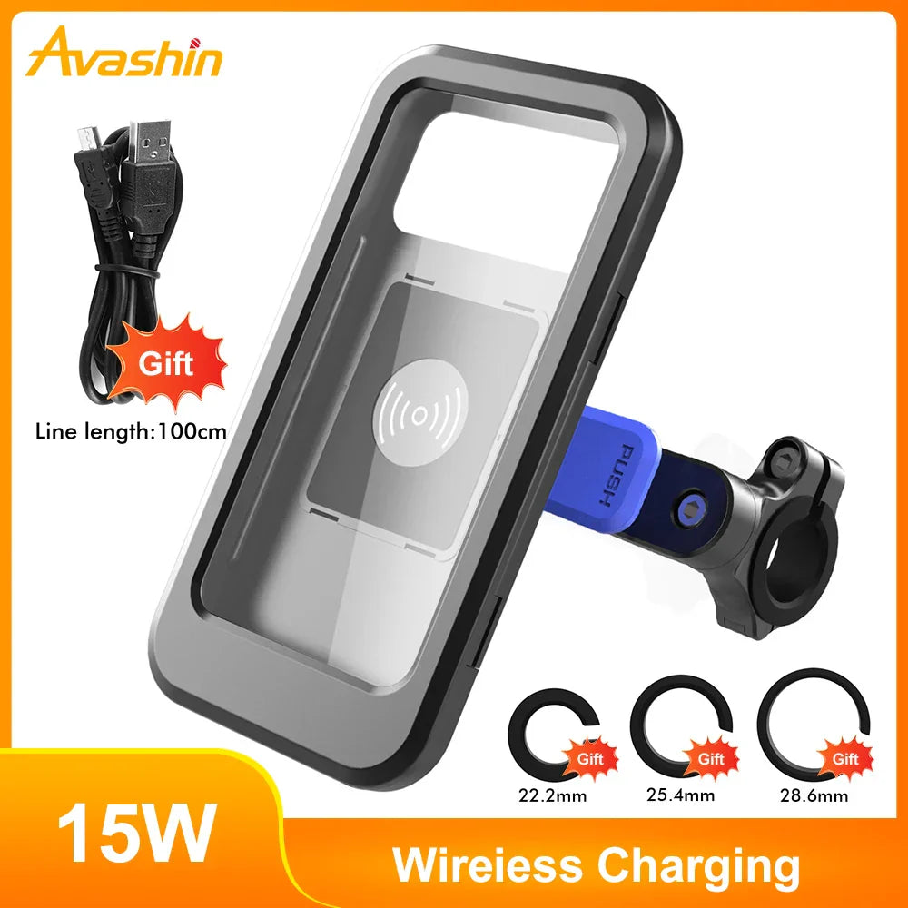 15W Powerbank-Wasserdichte Halterung für den Fahrradlenker