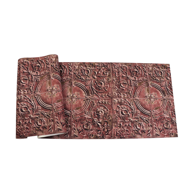 Vivolux | 3D-Druck Metallische Schnitztapete für Thema Restaurant Dekoration in neutraler Farbe, 33' x 20,5"