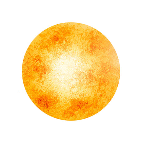 Vivolux | Wohnzimmer Flach Planet Wandlicht Acryl Modern Kreativ Mehrfarben Wandlampe