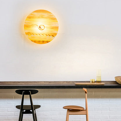 Vivolux | Wohnzimmer Flach Planet Wandlicht Acryl Modern Kreativ Mehrfarben Wandlampe