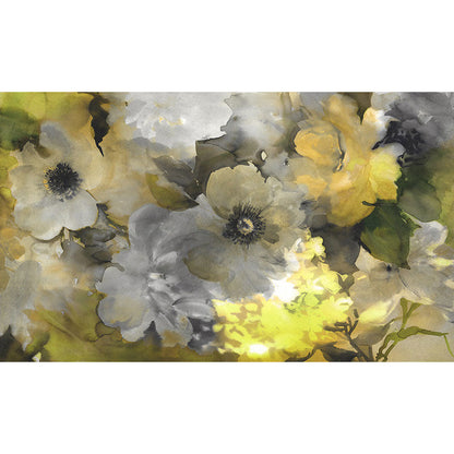 Vivolux | Natuurlijke kleur Bloeiende bloemen wandbeschildering Vochtbestendige wandkunst voor gastenverblijf decor