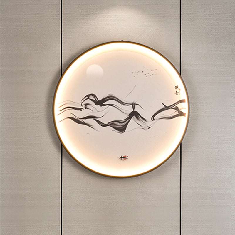 Vivolux | Zen/Hills Muur Wandlamp Fixture Vintage Aluminium Zwarte LED Wandarmatuur Verlichting voor Restaurant