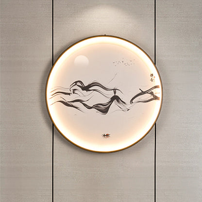 Vivolux | Zen/Hills Muur Wandlamp Fixture Vintage Aluminium Zwarte LED Wandarmatuur Verlichting voor Restaurant