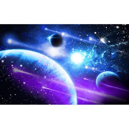 Vivolux | Foto Stil Galaxie Wandbehang Extra Groß Wandbekleidung für Decken Dekor, Maßgeschneidert