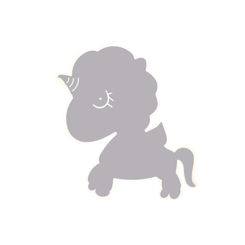 Vivolux | Eenhoorn Wandgemonteerde Lichtarmatuur Cartoon IJzer Roze/Blauw/Wit LED Flush Mount Wandlamp voor Kinderkamer