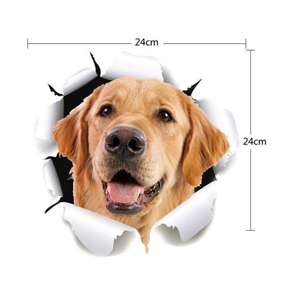 Vivolux | 3D-Simulation Süße kreative Autoaufkleber