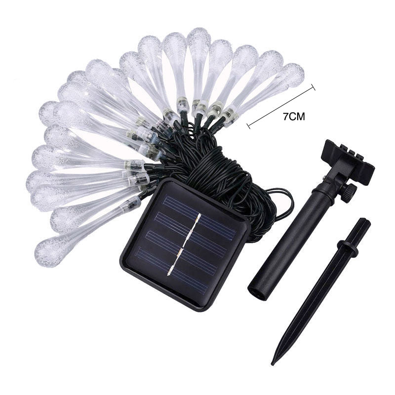 Vivolux | Solar Wassertropfen Lichterkette