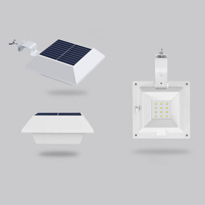 Vivolux | Solar UFO Form Design Zaunlicht LED Außen Wandlampe