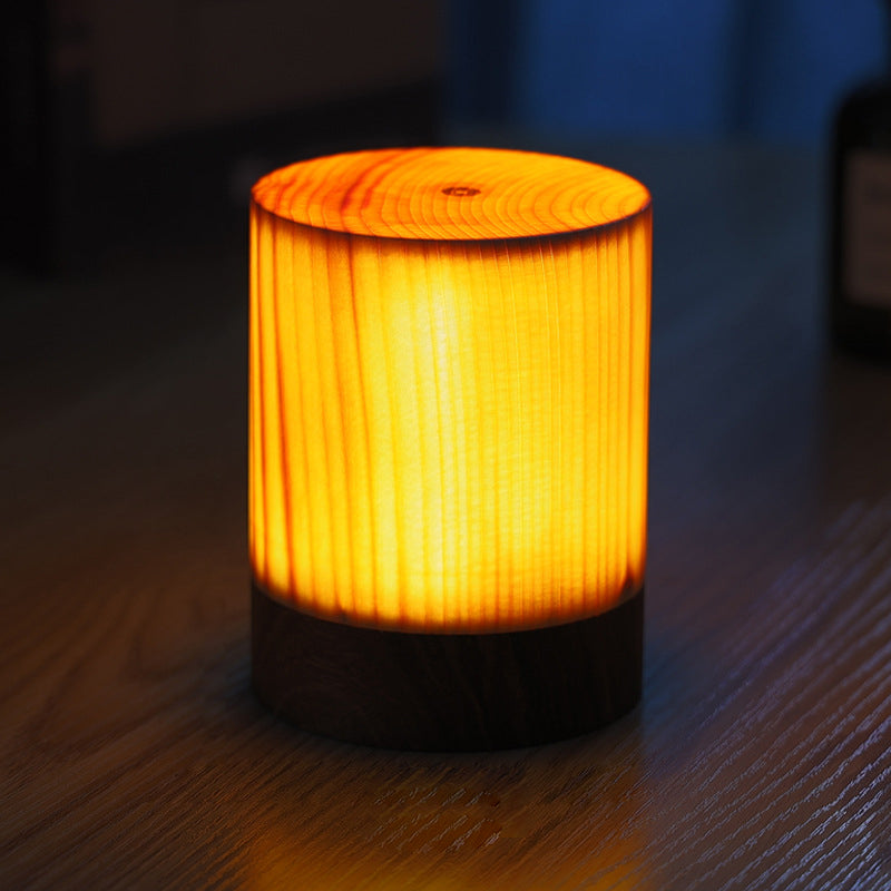 Vivolux | LumiWood – LED-Tischleuchte mit Akku und Touch-Steuerung