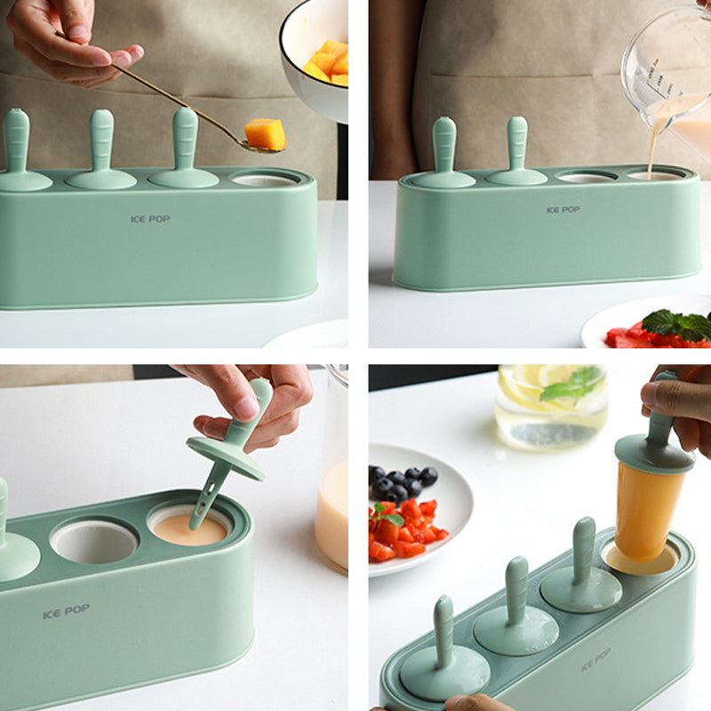 Vivolux | Silikon-Eis am Stiel-Eiscreme-Mold-Set