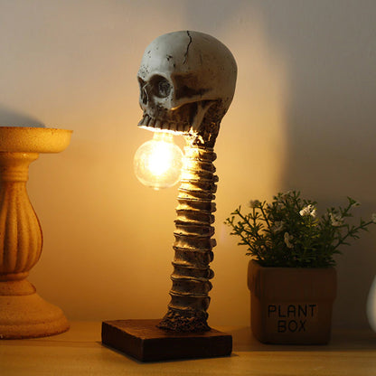 Vivolux | Horror-Skelett mit Wirbelsäulenlampe