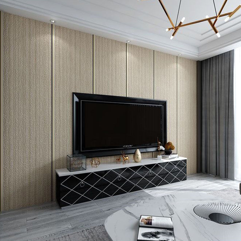 Vivolux | Effen gestreepte behangrol Minimalistische gladde behang voor huisdecoratie