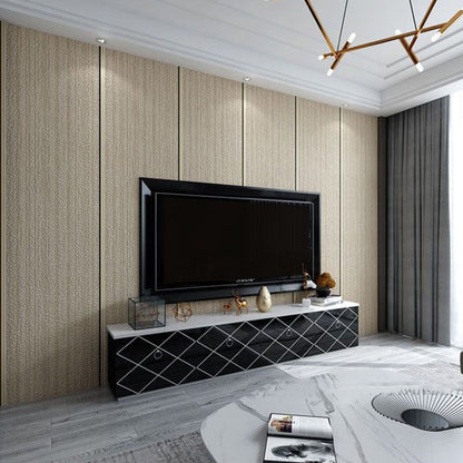 Vivolux | Effen gestreepte behangrol Minimalistische gladde behang voor huisdecoratie