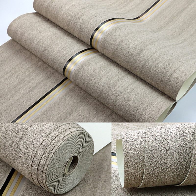 Vivolux | Effen gestreepte behangrol Minimalistische gladde behang voor huisdecoratie