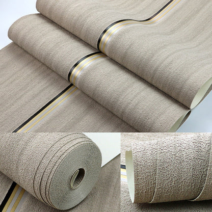 Vivolux | Effen gestreepte behangrol Minimalistische gladde behang voor huisdecoratie